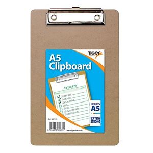 Tiger Stationery 3xStationery 302135 A5 Masonite Clipboard (Pack of 12)