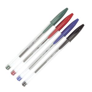 BiC Medium Cristal Blue Pens Pack 50