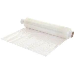 500mm x 250m x 20mu Standard Core Pallet Wrap - Clear - 6 Rolls