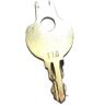 JanSan Spare Dual Key 118