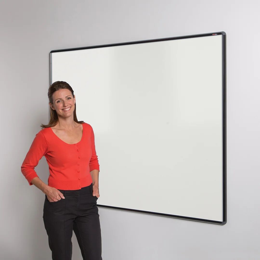 Symple Stuff Magnetic Whiteboard black 60.0 H x 90.0 W cm