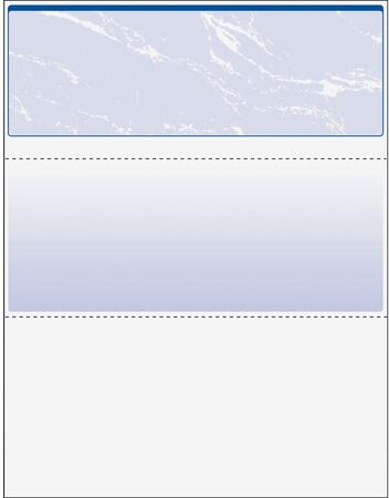 DocuGard High Security Blue Marble Business Checks with 11 Features to Prevent Fraud