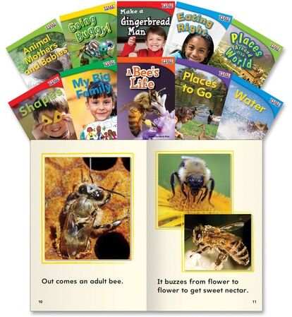 Shell Education TFK Emergent 1st-Grade Book Set 3 Printed Book