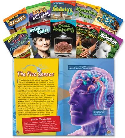 Shell Education TFK Advanced 4th-Grade 10-Book Set 1 Printed Book