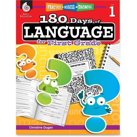 Shell Education Education 18 Days/Language 1st-grade Book Printed Book by Christine Dugan