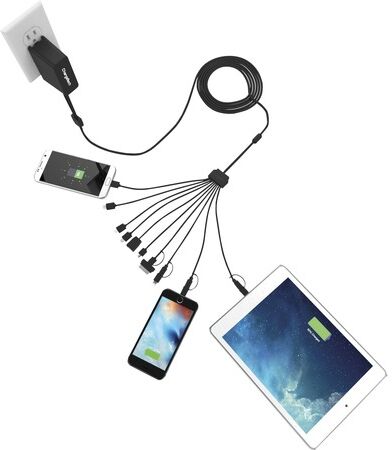 ChargeTech Universal Phone Charger Squid