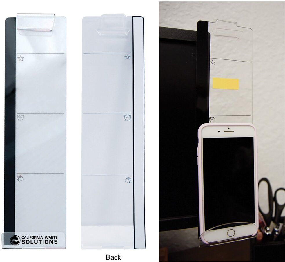 Positive Promotions 100 Monitor Memo Board & Phone Stands - Personalization Available