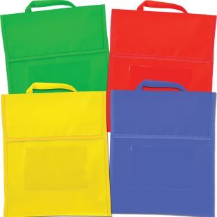 Group Color Book Pouches  4 Colors by Really Good Stuff LLC