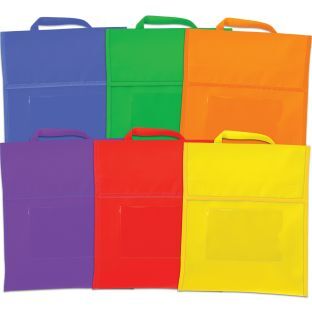 Group Color Book Pouches  6 Colors by Really Good Stuff LLC