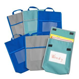 Really Good Stuff Medium Book Pouch Cool and Calm 6 Pack by Really Good Stuff LLC