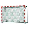 Handballtornetz 80/100 cm, Weiß-Grün
