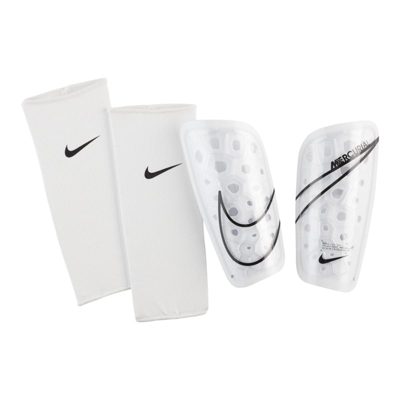 Nike Mercurial Lite Football Shinguards - White - size: XS, L, XL