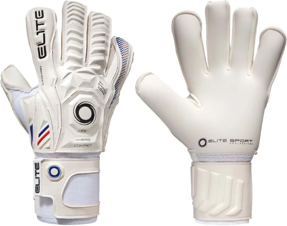 Elite Sport Gants de gardien de but de football Lion Taille 10 Blanc