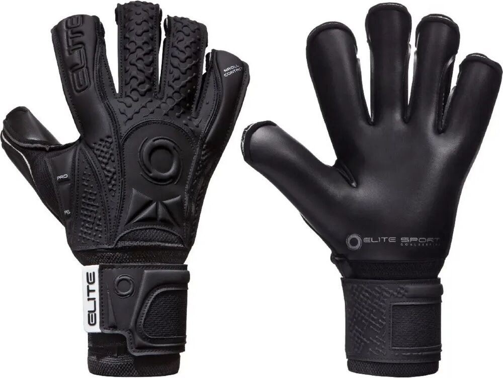 Elite Sport Gants de gardien de but Black Solo Taille 6 Noir