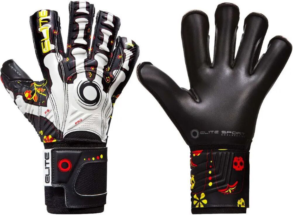 Elite Sport Gants de gardien de but de football Calaca Taille 9 Noir