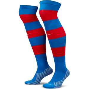 Nike FC Barcelona Strike Away kniehohe Fußballsocken - Blau - 46-50