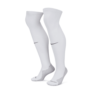 Nike Dri-FIT Strike kniehohe Fußballsocken - Weiß - 34-38