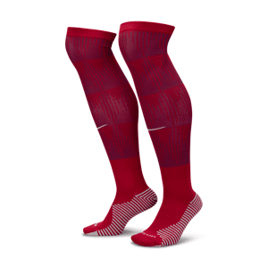 Nike FC Barcelona Strike Home kniehohe Fußballsocken - Rot - 38-42