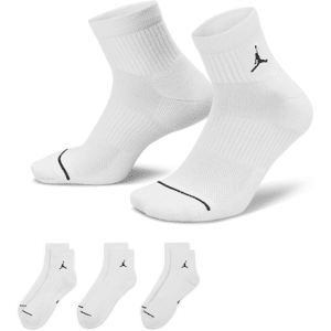 Jordan Knöchelsocken für jeden Tag (3 Paar) - Weiß - 34-38