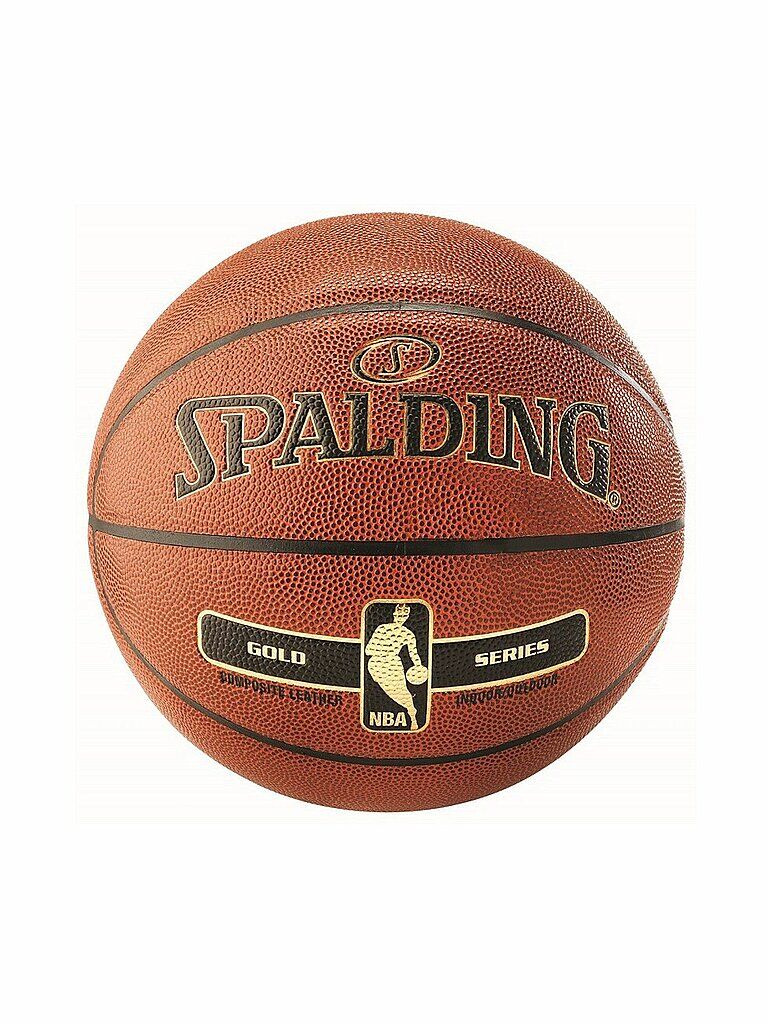 SPALDING Basketball NBA Gold In/out orange   Größe: 7   1007555 Auf Lager Unisex 7