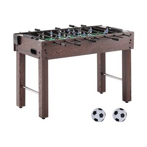 VEVOR Kickertisch, 48-Zoll-Kickertisch in Standardgröße, Indoor-Kickertisch in Voller Größe für Zuhause, Familie und Spielzimmer, Fußball mit Kickertisch-Set, inklusive 2 Bällen und 2 Getränkehaltern