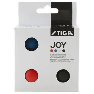 Stiga Ball Joy 4-P Tischtennisbälle - One Size - unisex