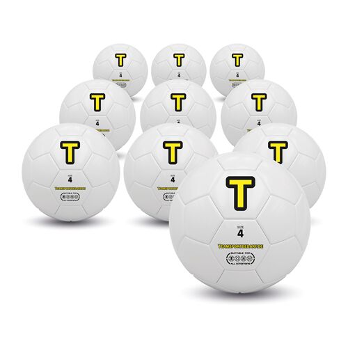 Teamsportbedarf.de 10er Set - Fußball Trainingsball (Gr. 4) - 10.00 ct