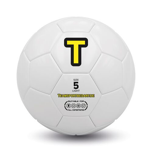 Teamsportbedarf.de Fußball - Trainingsball, Leichtball (Gr. 5)