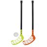 Floorball Set - Rookie 55 Star - 3 Teile - Orange/limetten - Stiga - One Size - Zubehör