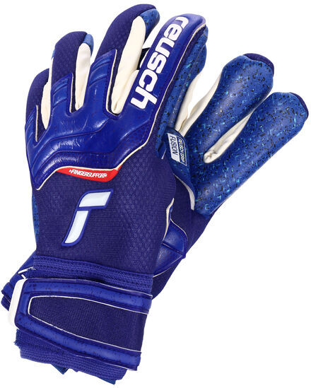 Reusch Attrakt Fusion Finger Support, Gr. 8, Herren, blau / weiß