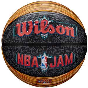 Wilson NBA Jam Outdoor Ball WZ3013801XB, Basketball, Unisex, sort, Størrelse: 7