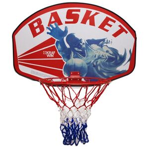 Krafwin Basketball Bagbræt Rød,Hvid,Blå