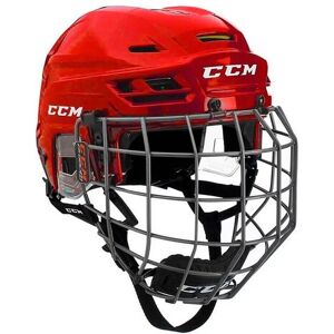 Ccm Ishockey Hjelm Combo Tacks 710 Rød S