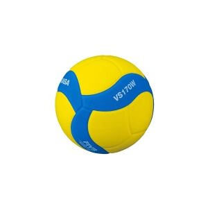 MIKASA VS170W blå/gul volleyball str. 5 til børn (5)