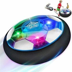 Hover Fodbold Spil Børnelegetøj Genopladeligt Air Power Flydende Fodbold Fodbold Hockey Disk Farverigt LED-lys