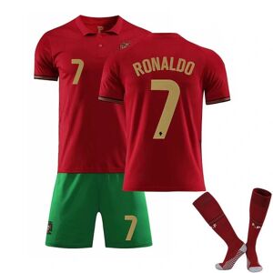 Christiano Ronaldo Portugal National Football Kit Fodboldtrøje V C. Ronaldo Portugal 22 (120-130cm)