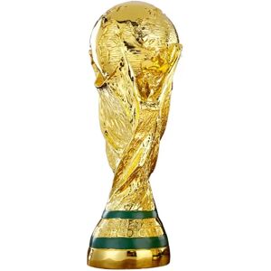 Stor VM i fodbold Fodbold Qatar 2022 Gold Trophy Sports Replica - Perfet 27cm