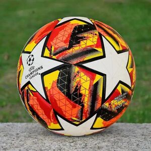 Uefa Champions League Flame Red (til kamptræning) fodboldkamp for voksne nr. 5 bold