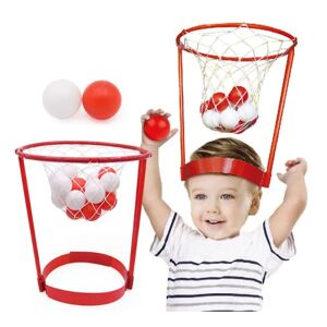 Head Basketball Hoop med 20 stk. Bolde Justerbar Hoop Hoop Spil Skydebold Udendørs Sport Børn Pædagogisk legetøj Spil