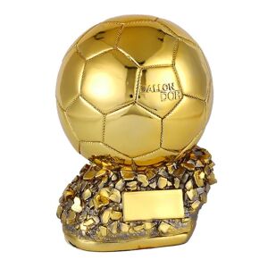 FMYSJ Fifa Ballon Dor Trophy Replica Souvenir Decoration (FMY) Gold 15CM