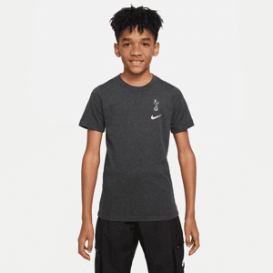 Tottenham Hotspur Nike-fodbold-T-shirt til større børn - sort sort XL