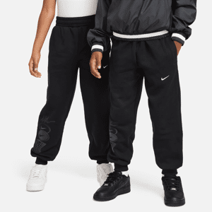Nike Culture of Basketball-fleecebukser til større børn - sort sort M