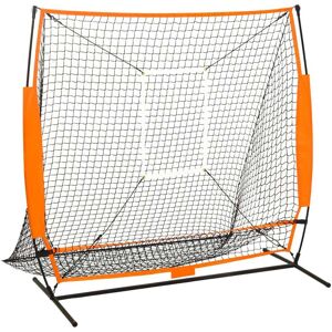 vidaXL multisport træningsnet til baseball 174x76x158,5 cm sort