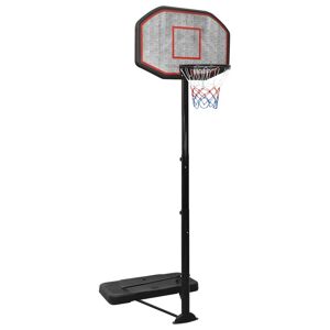 vidaXL basketballstativ 258-363 cm polyethylen sort