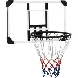 vidaXL bagplade til basketkurv 71x45x2,5 cm polycarbonat transparent