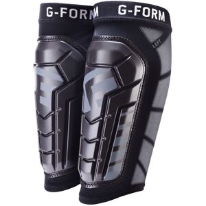 G-Form Gform Pros Vento Junior Benskinner Unisex Fodbolde Og Fodboldudstyr Sort L/xl