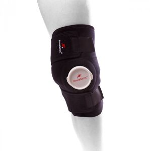Rehab Medic - Pulpos Para hielo (sin bolsa) rodilla-codo, Unisex, Negro