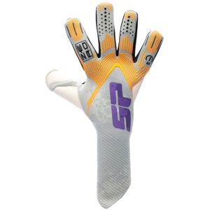 SP Fútbol - Guantes de portero Zero Élite Knit, Unisex, Grey-Purple-Orange, 9