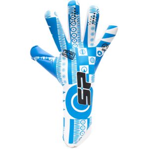 SP Fútbol - Guantes de portero Zero Pro Aqualove, Unisex, Blue-White, 10