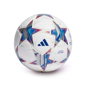 Adidas - Balón Oficial Champions League 2023-2024 Pro Group Stage, Unisex, White-Silver met-Bright cyan-Team royal, 5